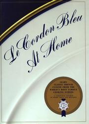 Cover of: Le Cordon bleu at home.