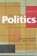 Cover of: A preface to politics by Schuman, David.