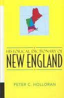 Cover of: Historical dictionary of New England