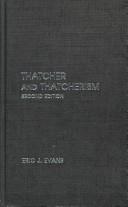 Cover of: Thatcher and Thatcherism by Eric J. Evans