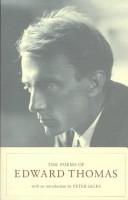 Cover of: The poems of Edward Thomas