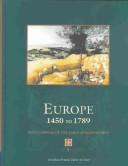 Cover of: Europe 1450 to 1789 by Jonathan Dewald, editor in chief.