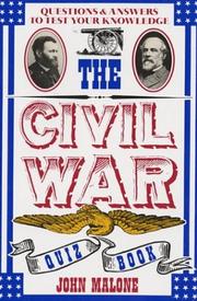 Cover of: The Civil War quiz book