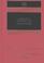 Cover of: Problems in contract law