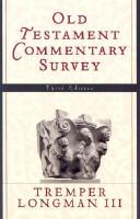 Cover of: Old Testament commentary survey