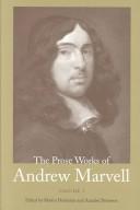 Cover of: The prose works of Andrew Marvell.