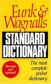 Cover of: Funk & Wagnalls Standard Dictionary: Revised and Updated