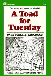 Cover of: A toad for Tuesday by Russell E. Erickson