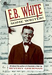 Cover of: E.B. White | Beverly Gherman