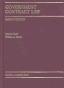 Cover of: Government contract law: cases and materials