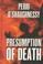 Cover of: Presumption of death