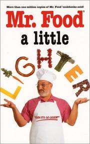 Cover of: Mr. Food, a little lighter