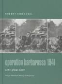 Cover of: Operation Barbarossa 1941: Army Group South