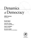 Cover of: Dynamics of democracy