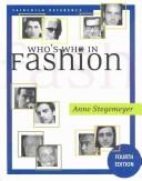 Cover of: Who's who in fashion by Anne Stegemeyer
