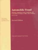 Cover of: Automobile fraud: odometer tampering, lemon laundering, and concealment of salvage or other adverse history