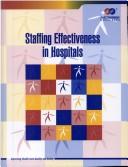 Cover of: Staffing effectiveness in hospitals.