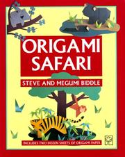 Cover of: Origami Safari by Steve Biddle