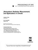 Cover of: Atmospheric radiation measurements and applications in climate: 10-11 July 2002, Seattle, [Washington] USA