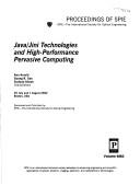 Java/Jini Technologies and High-Performance Pervasive Computing by Ken Arnold, Guang R. Gao, Sudipto Ghosh