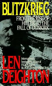 Cover of: Blitzkrieg by Len Deighton, Len Deighton