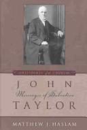 Cover of: John Taylor: messenger of salvation