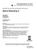 Cover of: Optical networking II: APOC 2002 : Asia-Pacific Optical and Wireless Communications : 16-18 October, 2002, Shanghai, China
