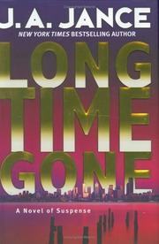 Long time gone by J. A. Jance, Harry Chase