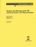 Cover of: Targets and backgrounds VIII: characterization and representation : 1-3 April 2002, Orlando, [Florida] USA