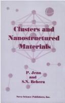 Clusters and nanostructured materials by International Workshop on Clusters and Nanostructured Materials (1st 1996 Puri, India)