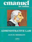 Cover of: Administrative law by Jack M. Beermann