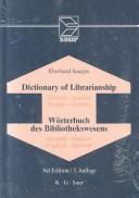 Cover of: Dictionary of librarianship by Eberhard Sauppe