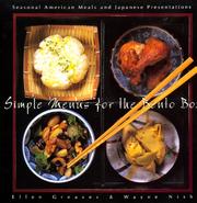 Cover of: Simple menus for the bento box