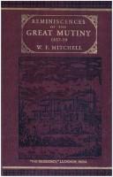 Cover of: Reminiscences of the great mutiny, 1857-59 by William Forbes-Mitchell
