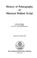 Cover of: History of palæography of Mauryan Brāhmī script
