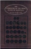 Cover of: The currencies of the Hindu states of Rajputana