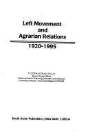 Left movement and agrarian relations, 1920-1995