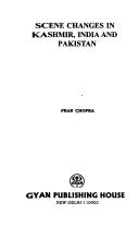 Cover of: Scene changes in Kashmir, India, and Pakistan