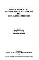 Cover of: Water resources, sustainable livelihoods, and eco-system services