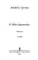 Cover of: O nobre seqüestrador: romance