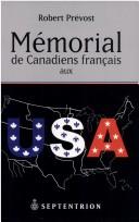 Cover of: Mémorial de Canadiens français aux USA
