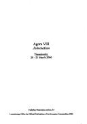 Cover of: Agora VIII by [edited by CEDEFOP].