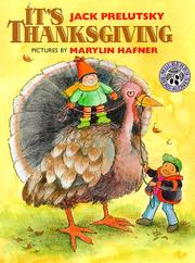 Cover of: It's Thanksgiving by Jack Prelutsky