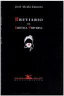 Breviario de erótica perversa by José N. Alcalá-Zamora