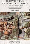 Cover of: El Consejo Real y Supremo de las Indias by Schäfer, Ernst
