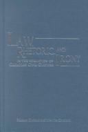 Cover of: Law, rhetoric and irony in the formation of Canadian civil culture