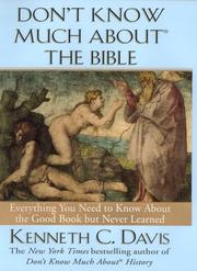 Cover of: Don't know much about the Bible by Kenneth C. Davis