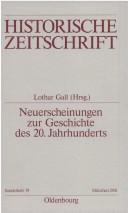 Cover of: Neuerscheinungen zur Geschichte des 20. Jahrhunderts
