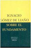 Cover of: Sobre el fundamento