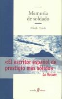 Cover of: Memoria de soldado